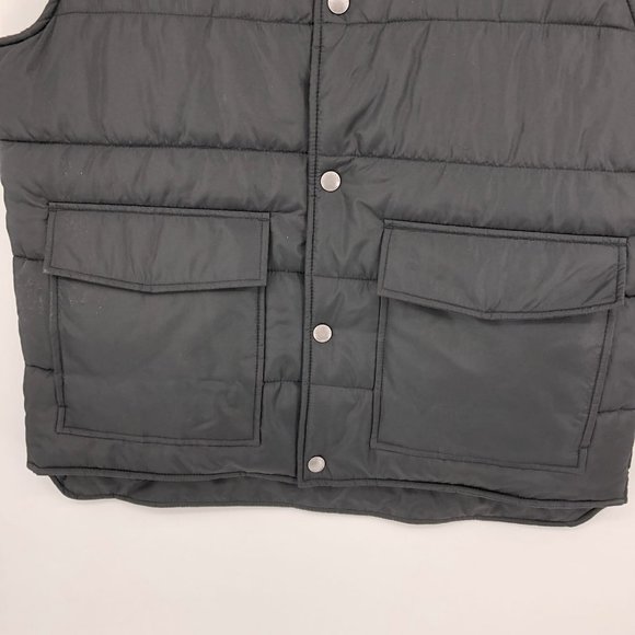Black & Brown Classic Outdoor Vest | Perfect for Any Season - Picture 2 of 6